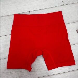 target red workout shorts